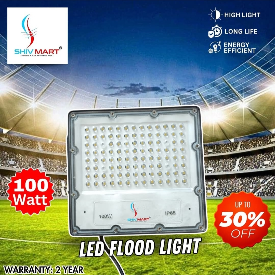 Shivmart Led Flood Light 100w