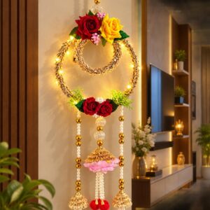 Decorative Light-Up Wall Hanging for Home Entrance