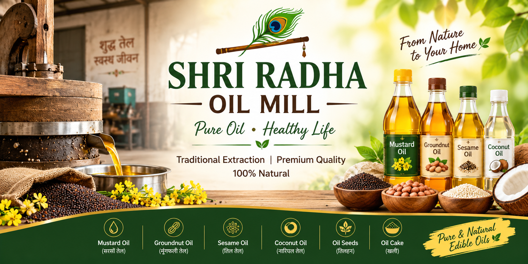 shree Radhe Oil mile